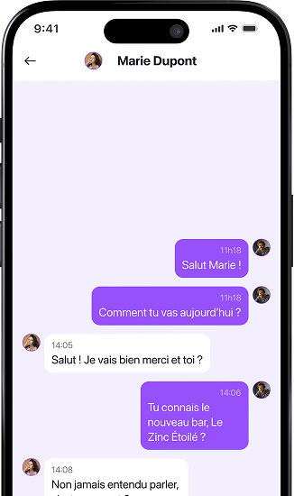 Messagerie simple et instantanée