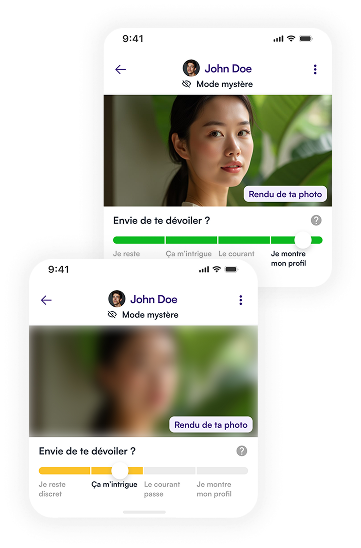 Révèle-toi à ton rythme