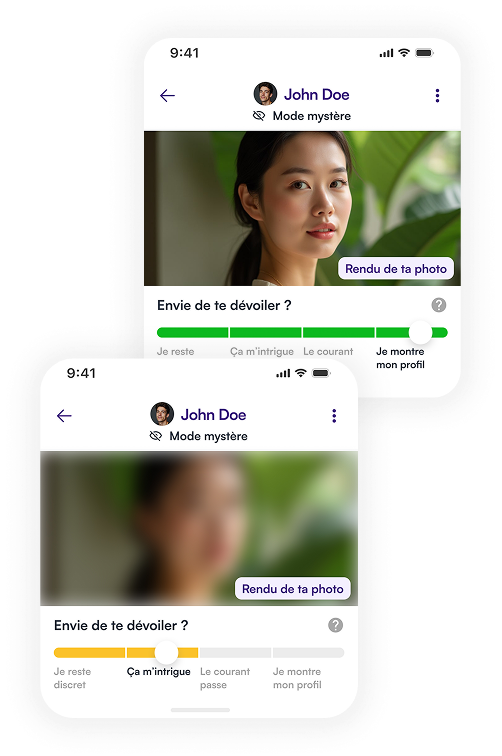 Révèle-toi à ton rythme